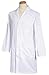 Lab Coat, White, 39-1/2 in. L