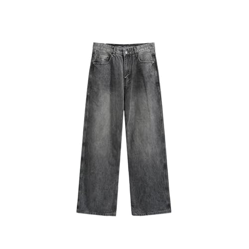 Men's Denim Spring and Summer American Style Loose Casual Pants3
