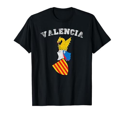 Escudo valenciano. Bandera de Valencia, diseño vintage Camiseta | Ya disponible en tu tienda friki favorita! En mundofriki.es! Escudo valenciano. Bandera de Valencia, diseño vintage Camiseta | Ya disponible en tu tienda friki favorita! En mundofriki.es!