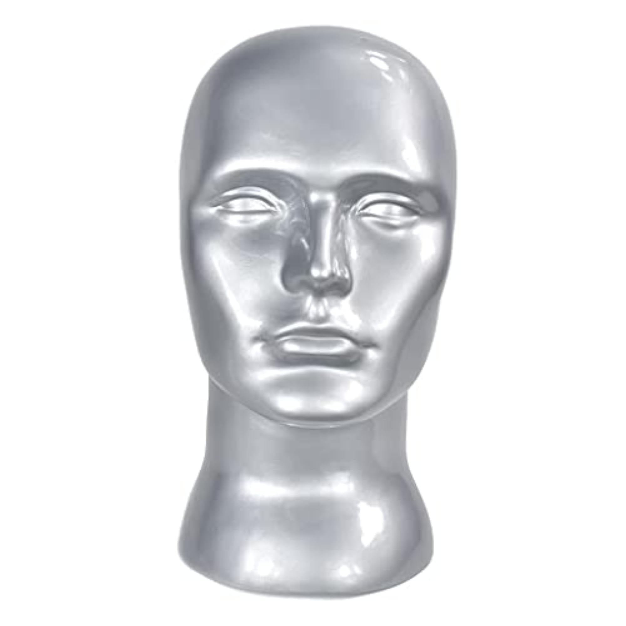 Male Mannequin Head for Hat and Wig Display