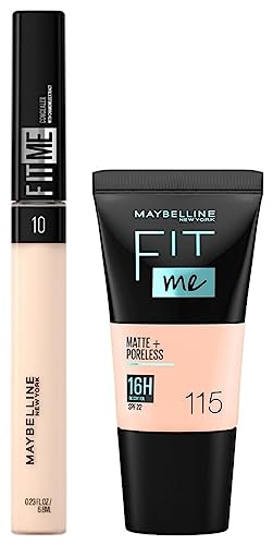 Maybelline New York Fit Me Concealer,10 Light, 6.8ml and Maybelli...