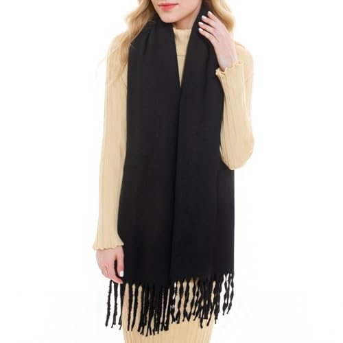 RIIQIICHY Scarf for Women Chunky Winter Scarf Cold Weather Thick Warm Ladies Scarves4