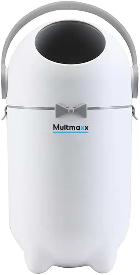Lixeira Antiodor Para Fraldas Branca Multmaxx