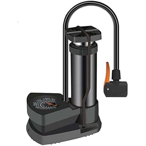 MEXITAL Mini Portable Foot Pump with Gauge Cover