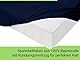 Emily´s Check Doppelpack Bettlaken Betttuch Spannbettlaken 1493.2123, 90-100 x 200 cm, Navyblau