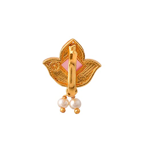 Lotus Plated Nose Ring - Forever More