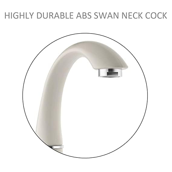 MONIT Plastic Water Tap Pillar Sink Cock for Kitchen Sink & Bathroom Wash Basins β Hot & Cold Water Tap 2