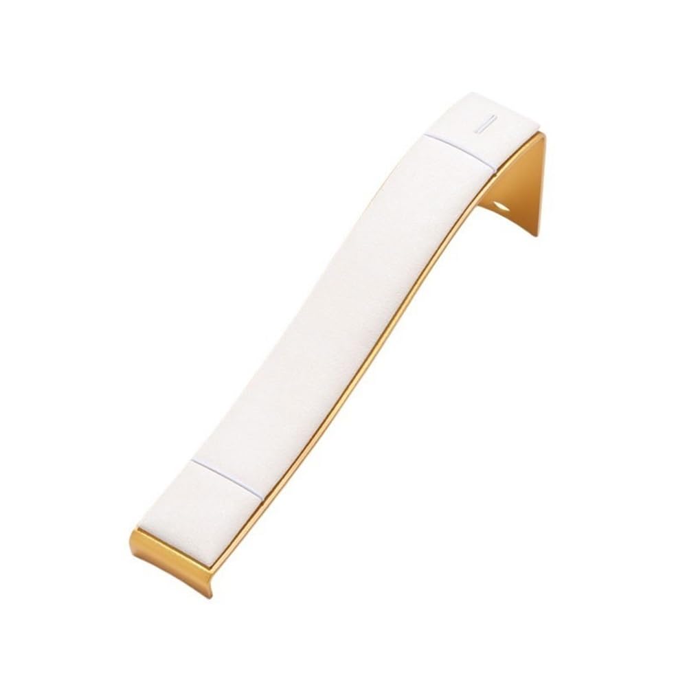 ZYYANSHOP Jewelry dummy display Metal Microfiber Bracelet Watch Display Stand Jewelry Props Window Counter Storage Ornaments(White)