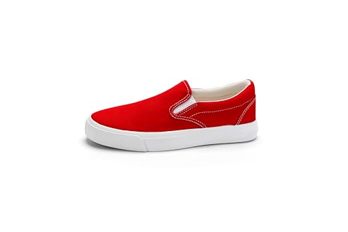 Image of JUDIS Women's Slip on Canvas Shoes Classic Sneakers Loafers Shoes Casual Fashion Shoes