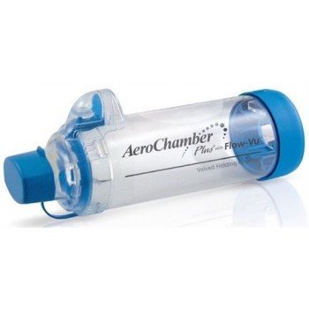 Aerochamber Plus Flow Infantil Azul (boquilla infantil +5 años)