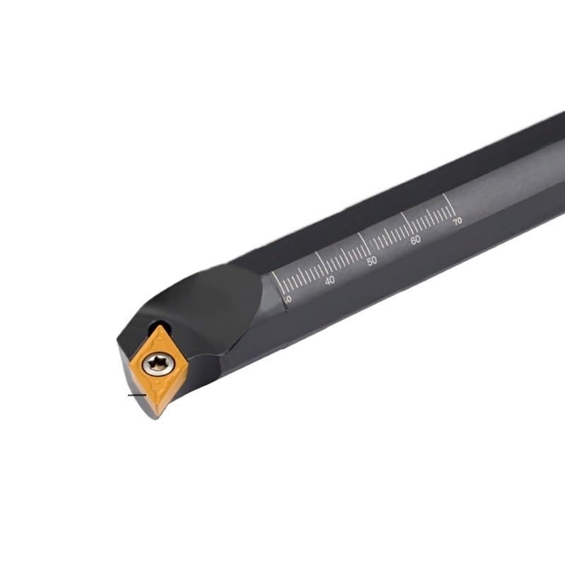 1pc Lathe Tools 12mm S16Q-SDUCR07 CNC Turning Screw Lathe Cutter Boring Bar Processing Clamped Internal Turning Tool Holder(S08K-SDUCL07)