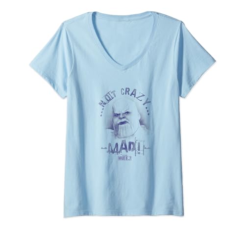 T-shirt Marvel What If femme col V idéal pour vos soirées streaming