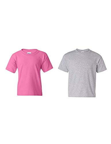 Image of Gildan Kids' Heavy Cotton Youth T-Shirt, 2-Pack