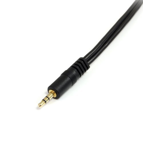 Cable divisor estéreo 3.5mm macho a 2 x 3.5mm hembra 6 pulgadas miniatura 4