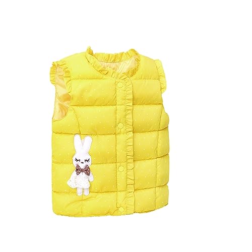 Kids Toddler Baby Girls Jacket Sleeveless Cute Winter Solid Reversible Vest Coats Jacket Coats for Girls3