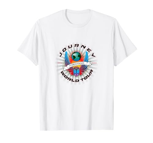 Camiseta Journey World Tour Camiseta
