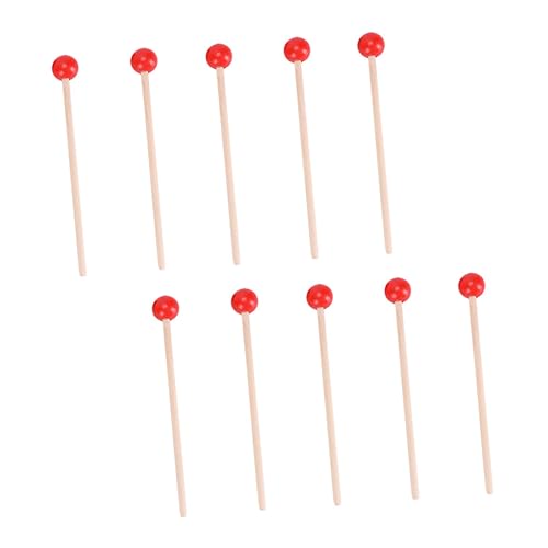 ifundom 15個木製ハンマー 木製ビートおもちゃ ベビービートおもちゃ 幼児用ミニハンマー 知育玩具 手と目の協調性を育む 子供用ドラムマレット