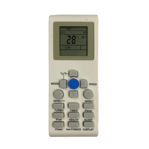 Image of Upix Compatible Onida AC Remote No. 171 | No Backlight | Exact Match Required