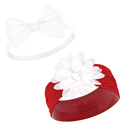 Image of Hudson Baby Cotton and Synthetic Headbands, Size 0-24 Months