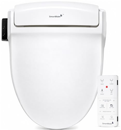 SmartBidet&reg; SB-1000 Smart Bidet Electric Bidet Toilet Seat with Heated Seat, Warm Water, Air Dryer...