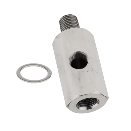 Adaptateur capteur pression huile 1/8 BSPT raccord en T manomètre