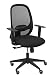 Produktbild Piqueras y Crespo Stuhl Cilanco schwarz Mesh schwarz Bali Sitz verstellbar Arm Marke