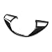 Housse de volant en fibre de carbone pour Maserati Levante 2016–2019 Ghibli 2014–2019 Accessoires d'intérieur de voiture autocollants (fibre de carbone)
