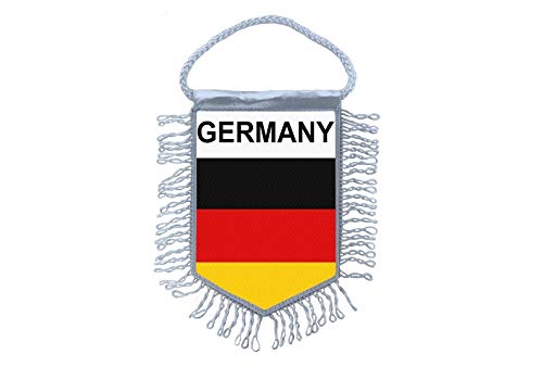 Akachafactory Mini-Flagge Tschad – 15x10 Cm, Aus Polyester, Doppelseitig Bedruckt