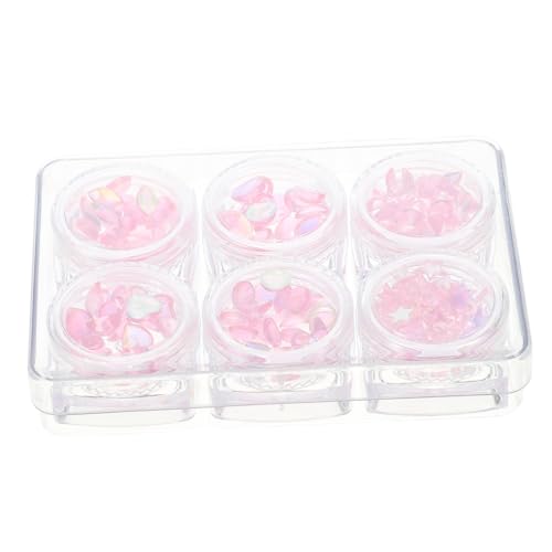Gogogmee Nail Art Studs Manicure Crystal Diamond Set DIY Manicure Supplies Decorative Charms Home Professional Use