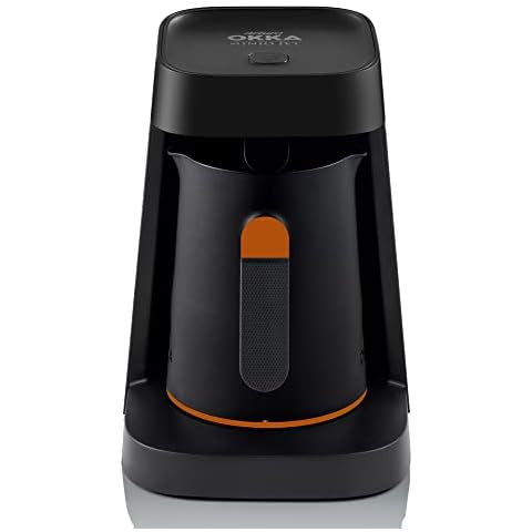 OK0013-STX ARZU OKKA MINIO JET coffee machine, 400 W, 5 cups coffee capacity, overflow protection, acoustic warning system, ideal brewing at low heat Cover