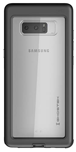 GHOSTEK Atomic Slim Hybrid Case with Industrial Strength Military Drop Protection for Samsung Galaxy Note 8 - Black