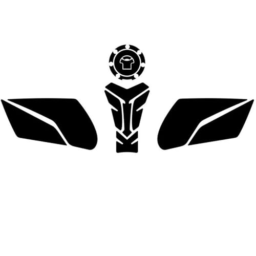 Protection réservoir moto en cuir givré CB400F revêtement premium
