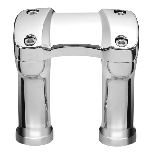 Elevador de manillar de 4 pulgadas y torretas de 1.25 para motos Harley Softail Slim y Street Bob