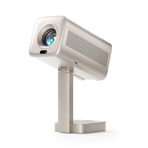 Image of [Netflix Officially & DoIby-Audio] Smart Mini Projector with WiFi 6 and Bluetooth, VOPLLS TOF Real-Time Focus 1080P Full HD Portable Projector for Bedroom/Outdoor/Phone/iOS/Android