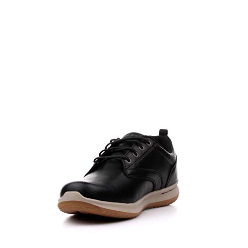 Image of Skechers Men's Delson-Antigo Oxford | Casual, Waterproof, Air-Cooled Memory Foam, Leather, Slip-On