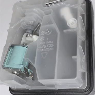 QOXEZY Distributeur de détergent pour lave-vaisselle Samsung DW80R706, installation facile, construction durable, distribution efficace, remplacement fiable, matériau ABS, gris