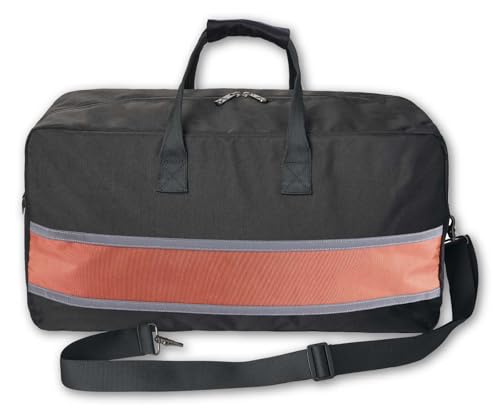 Harley-Davidson Classic Iconic H-D Sport Stripe Duffel Bag, Polyester Black3