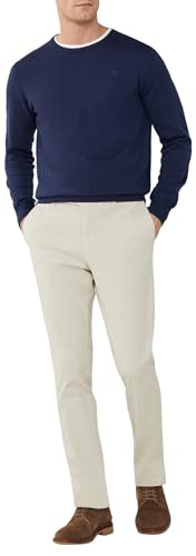 Hackett London Gmd Texture Chino Pantalón, Beige (Beach), 30W/34L para Hombre