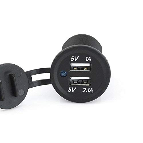 Chargeur de voiture double USB idéal pour vos voyages et trajets quotidiens en 12V 24V