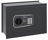 ARREGUI Logica 611155 Wandtresor mit Zahlenschloss | Tresor Wandmontage mit Elektronikschloss | Doppelbolzen Verriegelung | Einfache Montage | Versteckter Tresor | 20 L | 34 x 46 x 20 cm