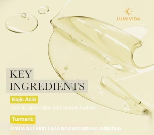Kojic Acid Turmeric Brightening Gel Face Mask | Overnight Firming & Hydrating for Elasticity & Glow | Korean Skincare with Niacinamide, Peptides & Hydrolyzed Collagen | 4 Pack - Image 4