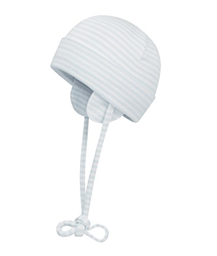 Preisvergleich Produktbild Döll Unisex Baby Bindemütze Jersey 9981176995 Mütze, Blau (Heather 3090), 35