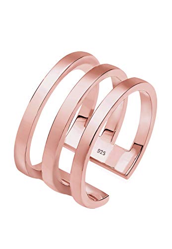 Preisvergleich Produktbild Elli Ring Damen Wickelring Geo in 925 Sterling Silber