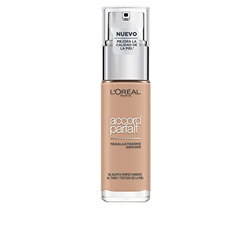 Fondation Accord Parfait L'OREAL 4N Beige cosmétique fluide couvrant pour maquillage du teint