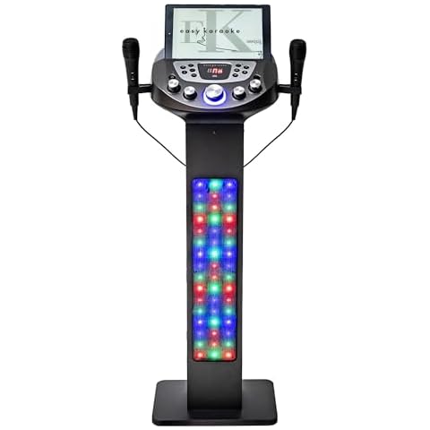 Easy Karaoke EKS828-BT Bluetooth Pedestal Karaoke System Cover