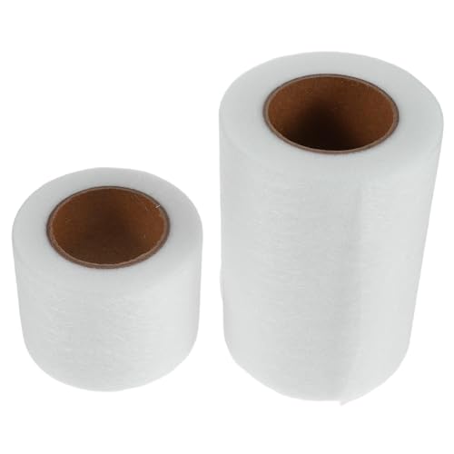 iplusmile 2 Piezas Doble Cara Termoadhesivo Ligero Cinta Fusible para Ropa Adhesivo Tela para Manualidades DIY Fácil Activación con Plancha para Costura y Arreglos