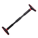 Wandstangen, Klimmzugstange Tragbare Tür-Klimmzugstange Ohne Schraube Horizontale Stange, 65-180CM, Sichere Belastung 300kg(140 180CM/55.1 70.9in)