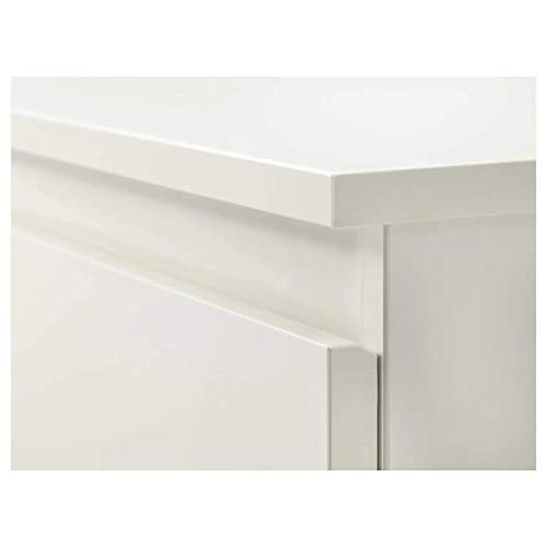 KULLEN Chest of 2 drawers, white, 35x49 cm