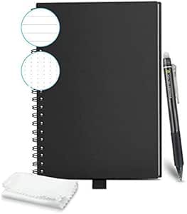 Vicloon Taccuino Riutilizzabile A5 - Quaderno Smart Cancellabile, Con Penna E Panno, Compatibile Cloud - Foto 10