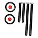 YIJU Soccer Goal Target,Football Training Equipment Accuracy Training Adjustable Straps Round Target for Gym Baseball, 2Pcs Target 25cm